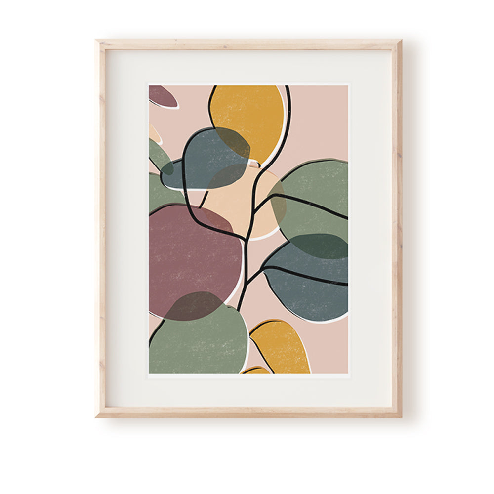 Baby Rubber Plant No.1 Art Print - Rachel Mahon Print