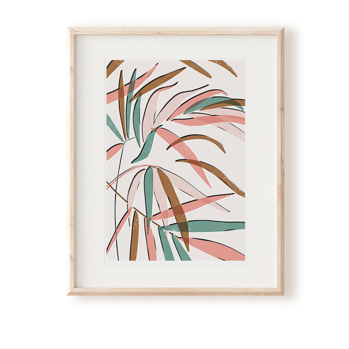 Cascade Palm No. 2 Art Print - Rachel Mahon Print