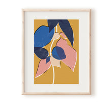 Load image into Gallery viewer, Coleus Mustard Art Print - Rachel Mahon Print
