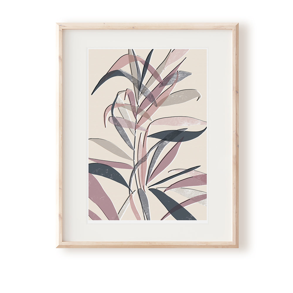 Cascade Palm No. 1 Art Print - Rachel Mahon Print