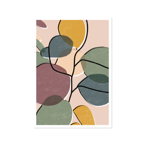 Baby Rubber Plant No. 1, 2 & 3 Complete Collection - Rachel Mahon Print